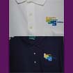 Shirts customized with ISS Logo